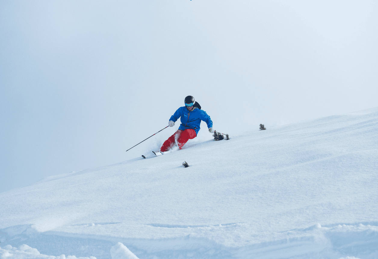 skieur-poudreuse
