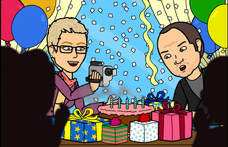 Souhaitez un anniversaire, avec Bitstrips !
